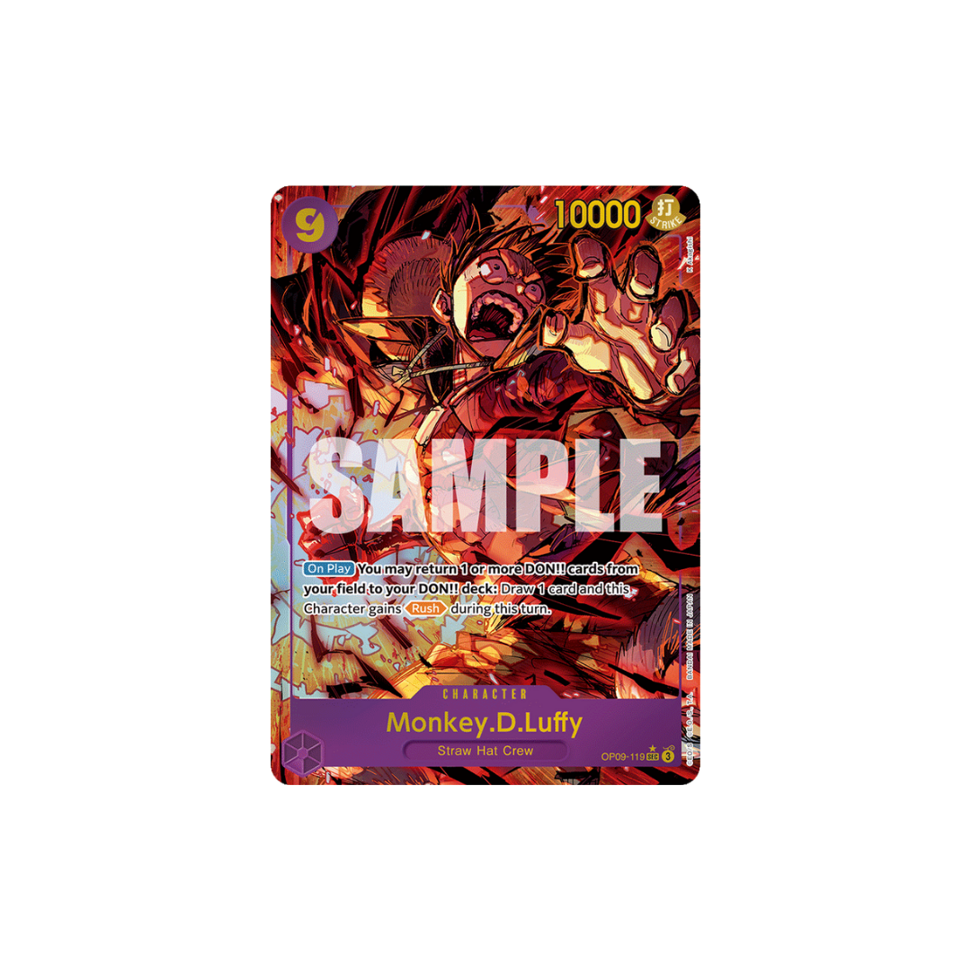 Monkey.D.Luffy - OP09-119 - SEC Parallel - Emperors In The New World