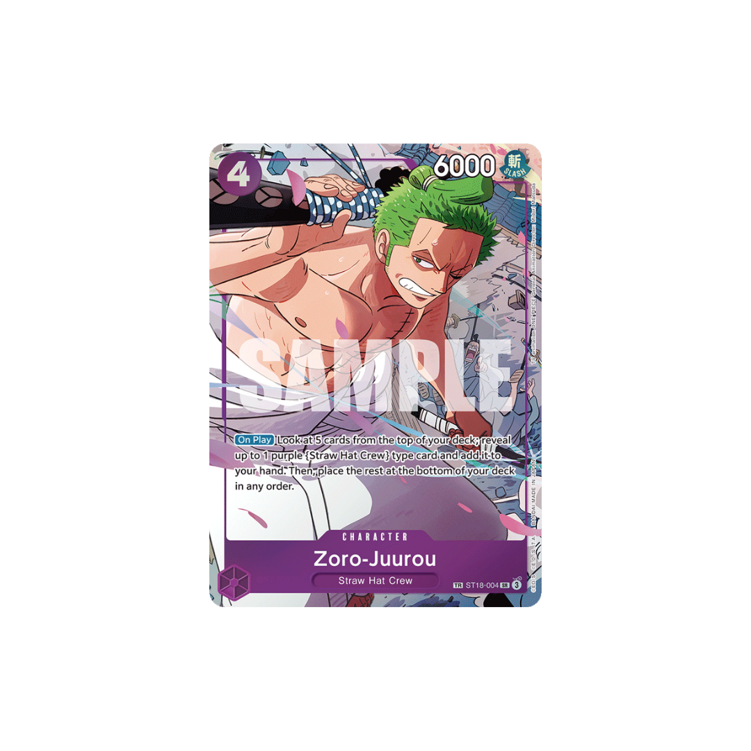 Zoro-Juurou - ST18-004 - TR - Emperors In The New World