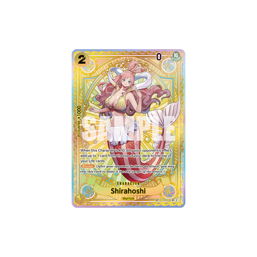 Shirahoshi - EB01-057 - SP - A Fist Of Divine Speed