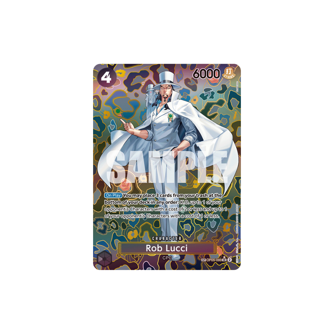 Rob Lucci - OP05-093 - SP - Emperors In The New World