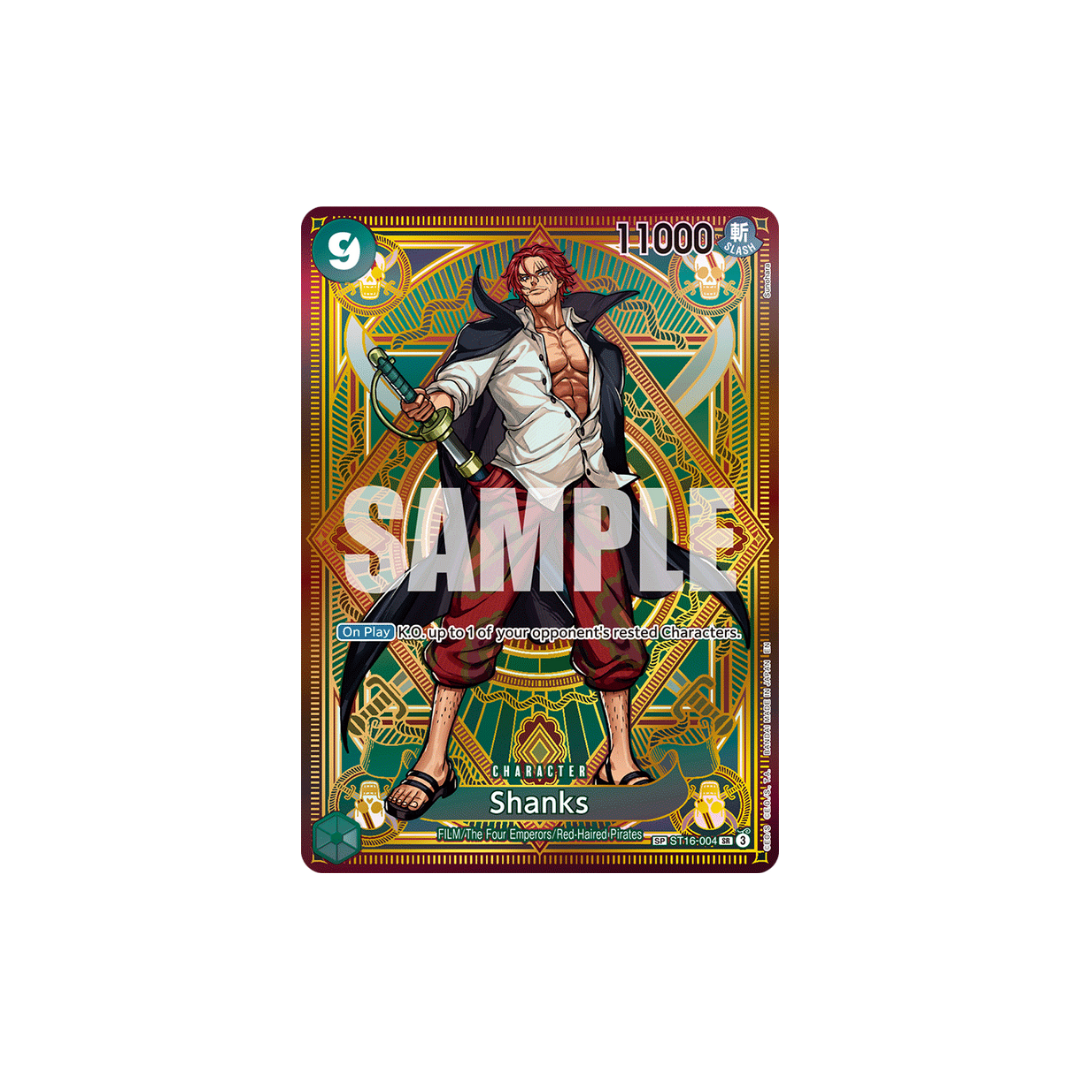 Shanks - ST16-004 - SP - A Fist Of Divine Speed