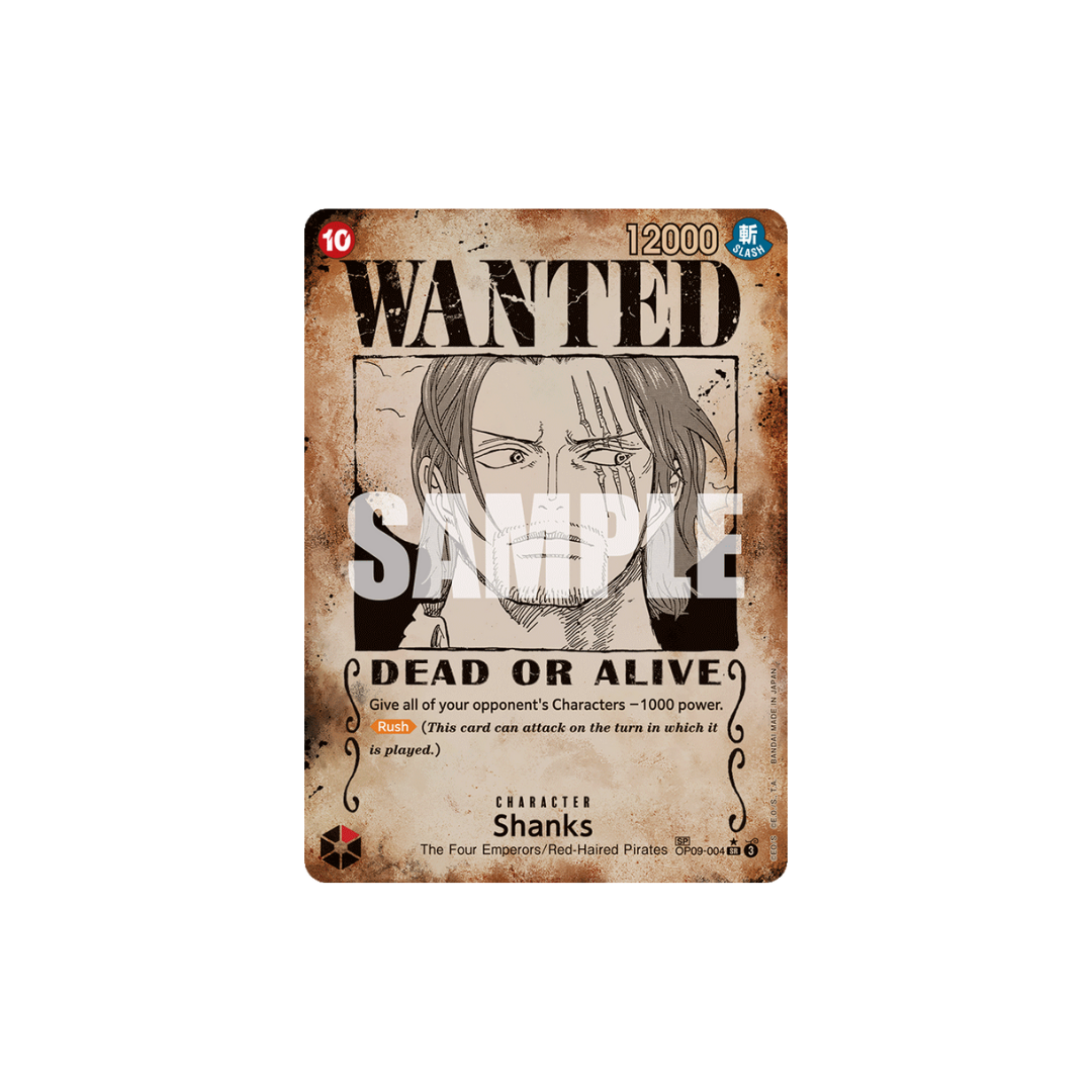 Shanks - OP09-004 - SP - Emperors In The New World