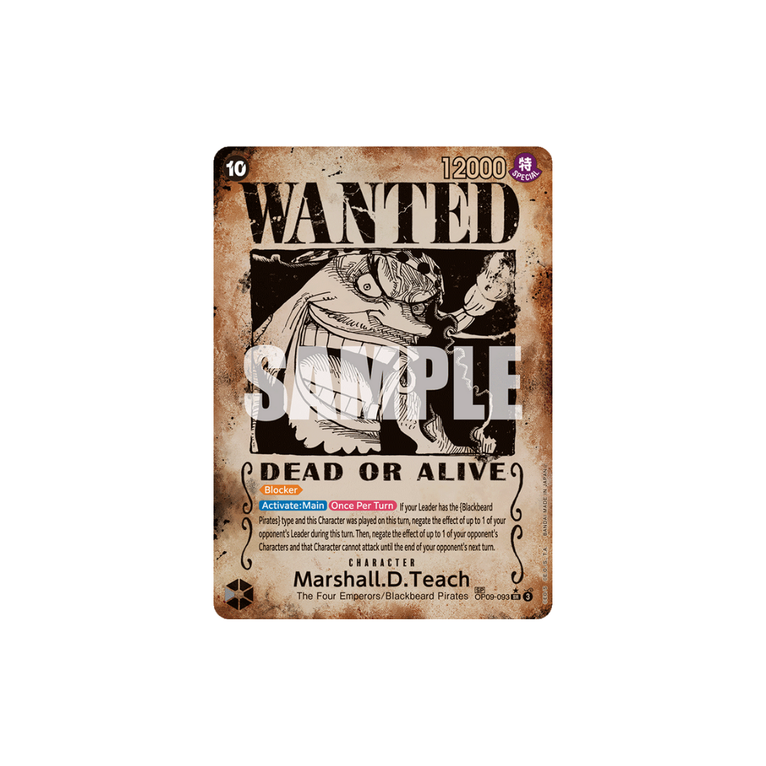 Marshall.D.Teach - OP09-093 - SP - Emperors In The New World