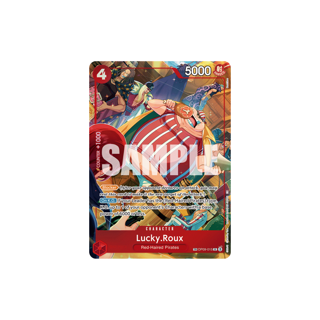 Lucky.Roux - OP09-015 - TR - A Fist Of Divine Speed