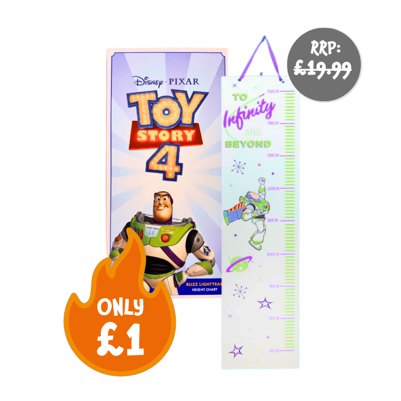 Toy Story Wooden Height Chart Sizzler