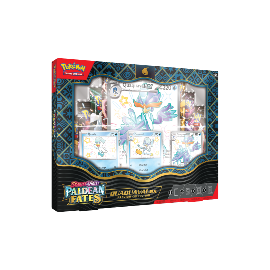 Paldean Fates - Premium Collection - Meowscarada/Quaquaval/Skeledirge