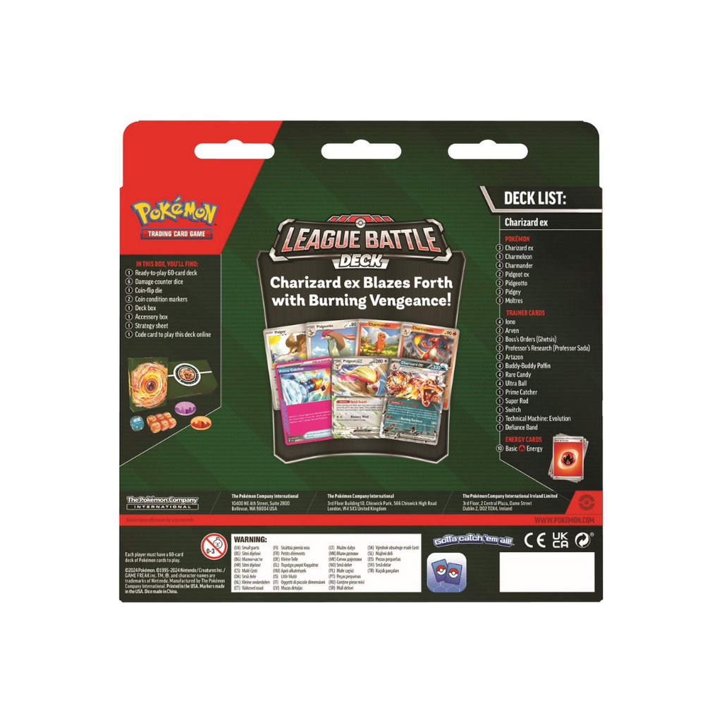 Charizard ex League Battle Deck