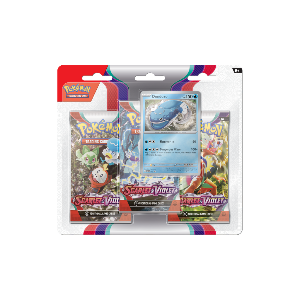 Scarlet & Violet Triple Blister