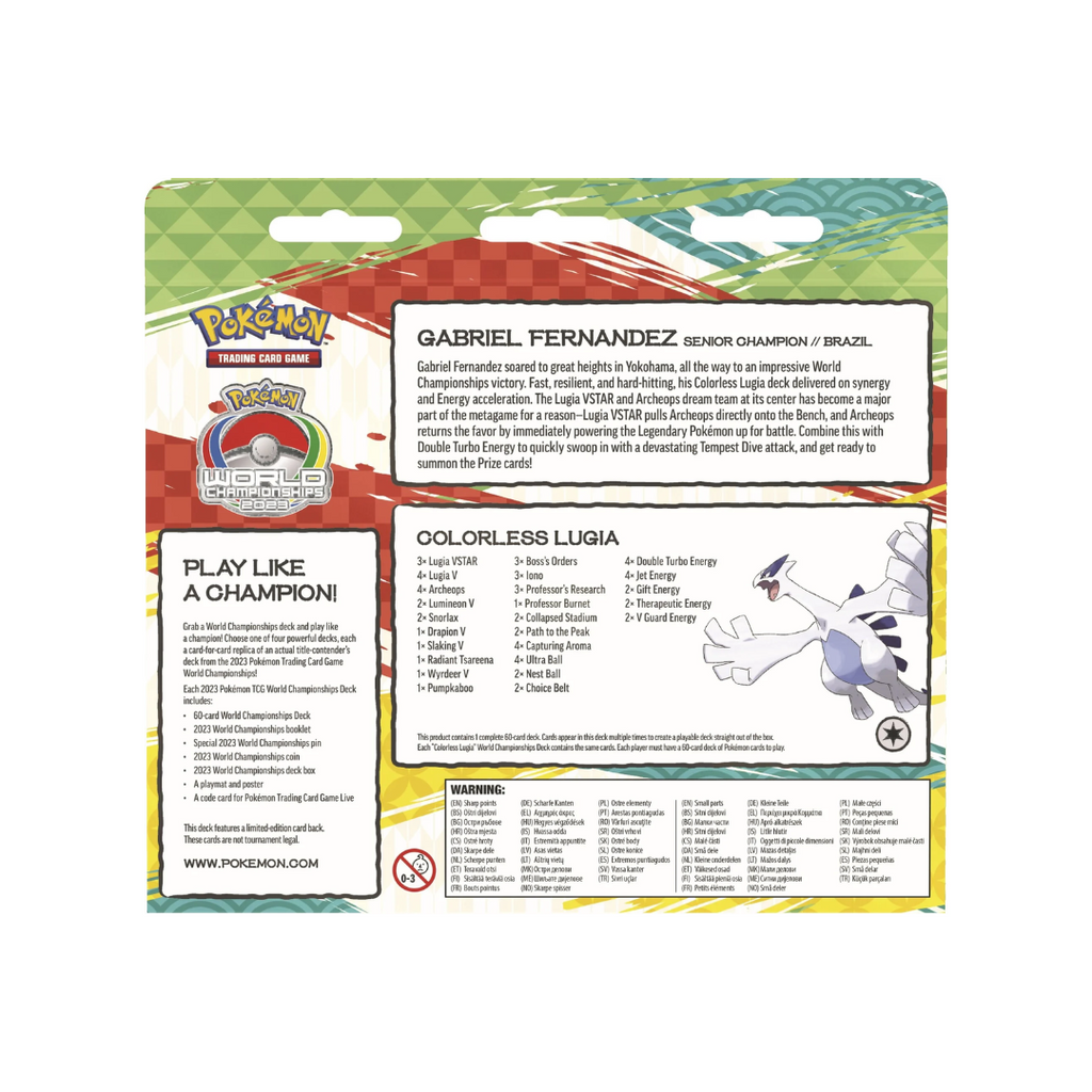 Pokémon TCG 2023 World Championships Decks