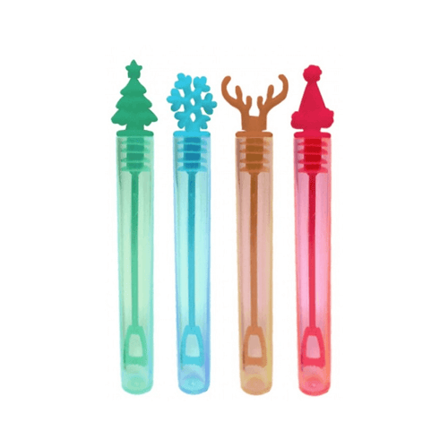 4 Pack Of Christmas Bubbles