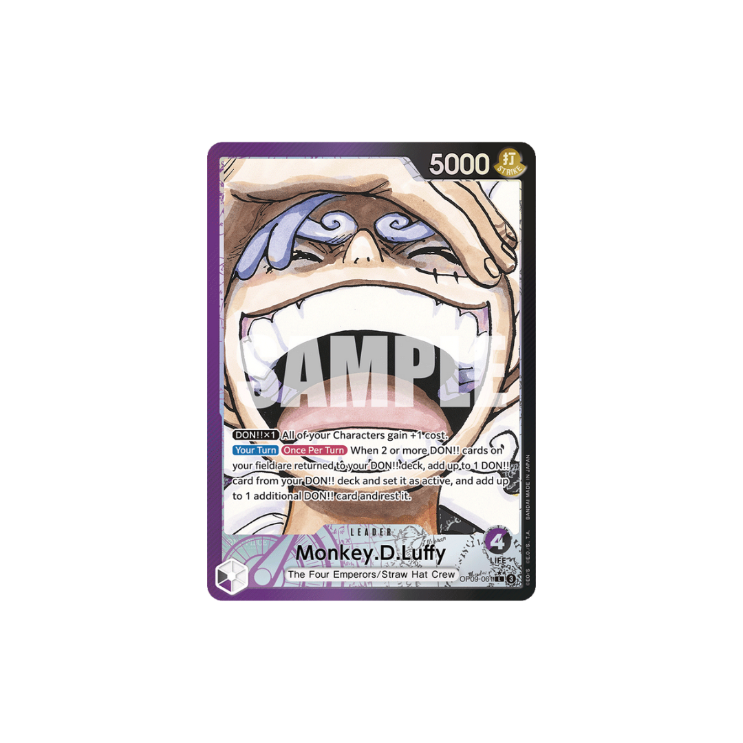Monkey.D.Luffy - OP09-061 - L Parallel - Emperors In The New World