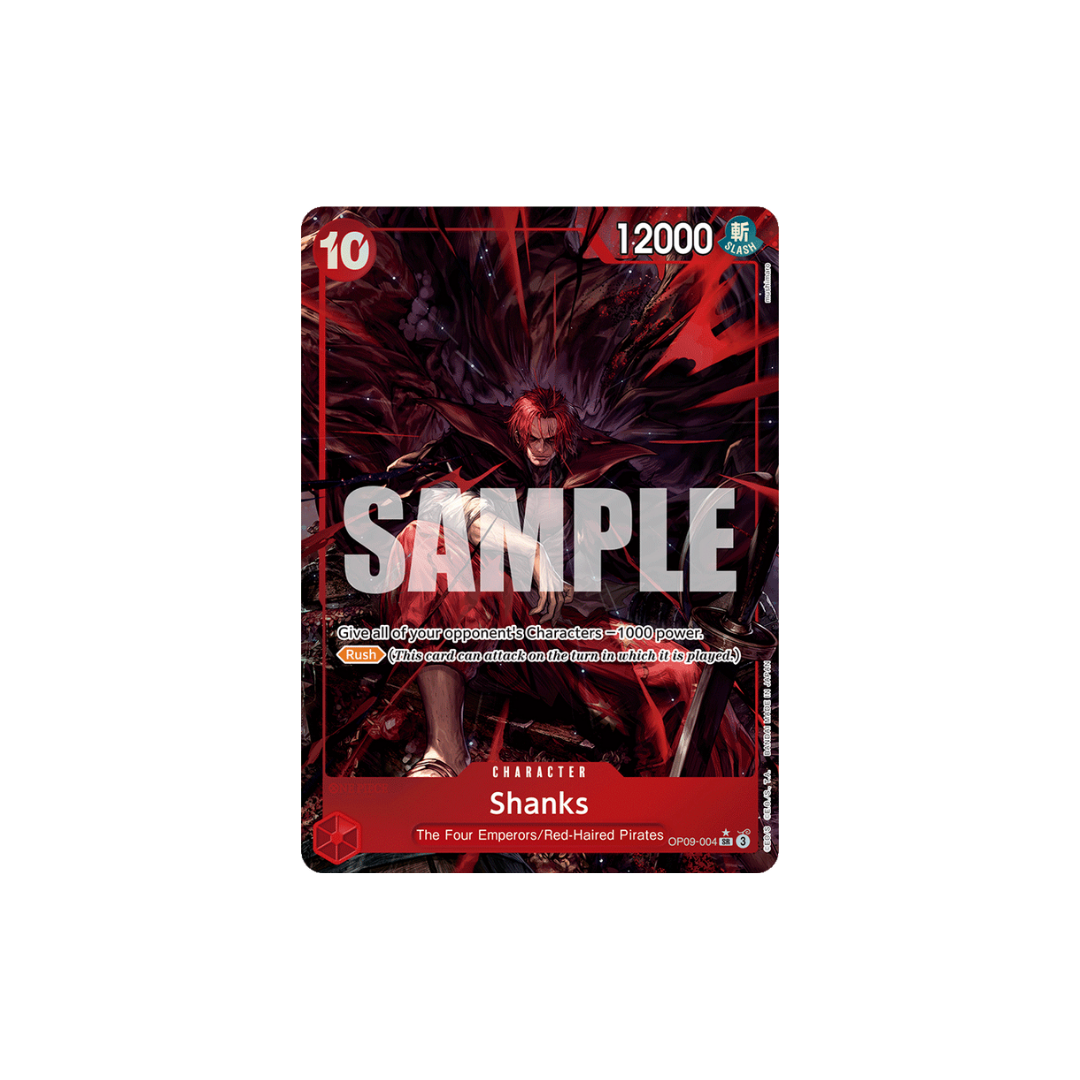 Shanks - OP09-004 - SR Parallel - Emperors In The New World