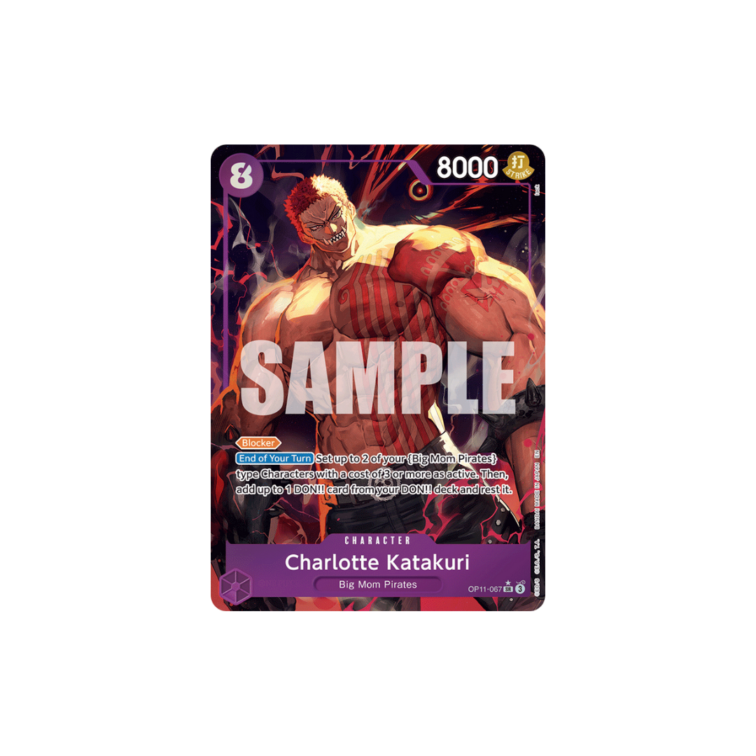 Charlotte Katakuri - OP11-067 - SR Parallel - A Fist Of Divine Speed