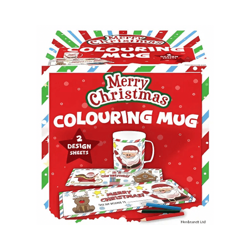 Wholesale Christmas Colouring Mug
