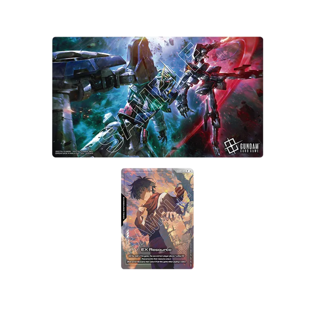 Official Playmat & Card Set - Mobile Suit Gundam 00