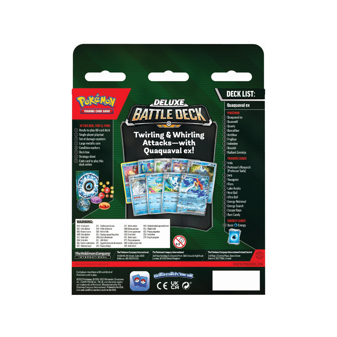 Meowscarada/Quaquaval ex Deluxe Battle Deck