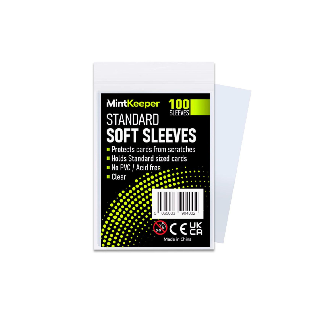 MintKeeper - Standard Soft Card Sleeves (100 Sleeves)