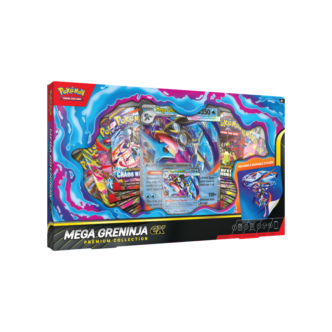 Mega Greninja ex - Premium Collection (Damaged)