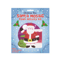 Make Your Own Santa Mosaic Foam Activity Kit - 182 Pieces