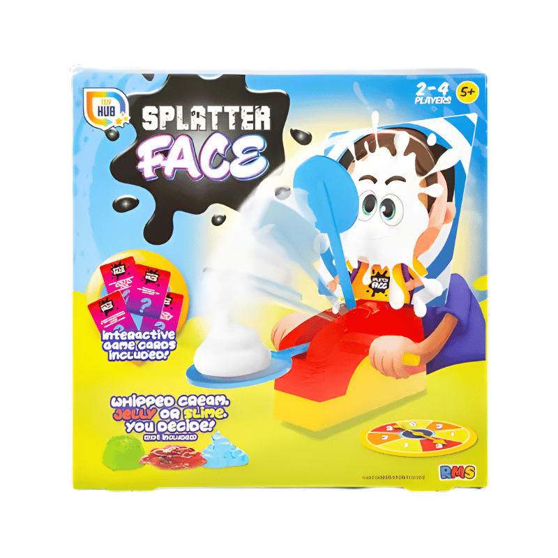 Splatter Face Fun Board Game