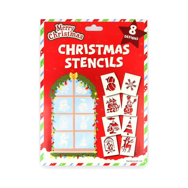 Christmas 8 Design Stencil