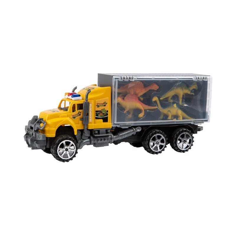 Dinosaur Transporter Truck Playset
