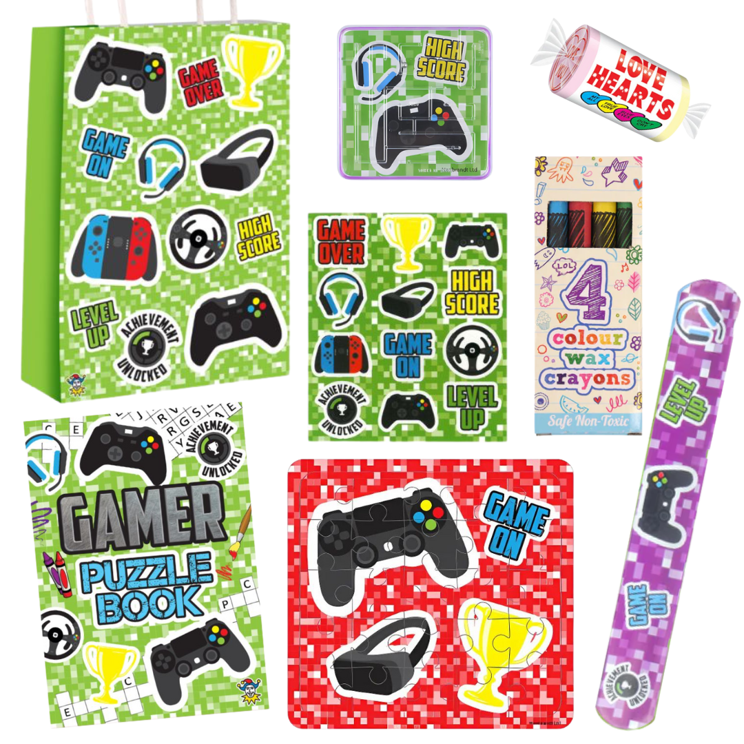 Gamer Theme Pre-Filled Party Bags