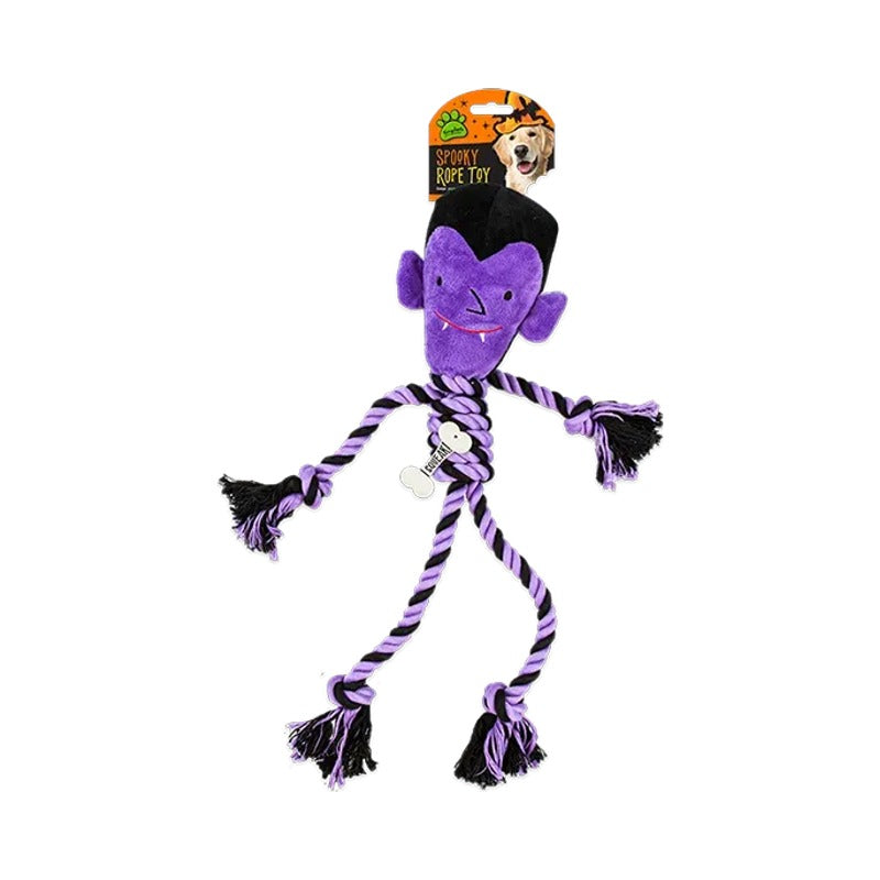 Halloween Character Rope Dog Toy