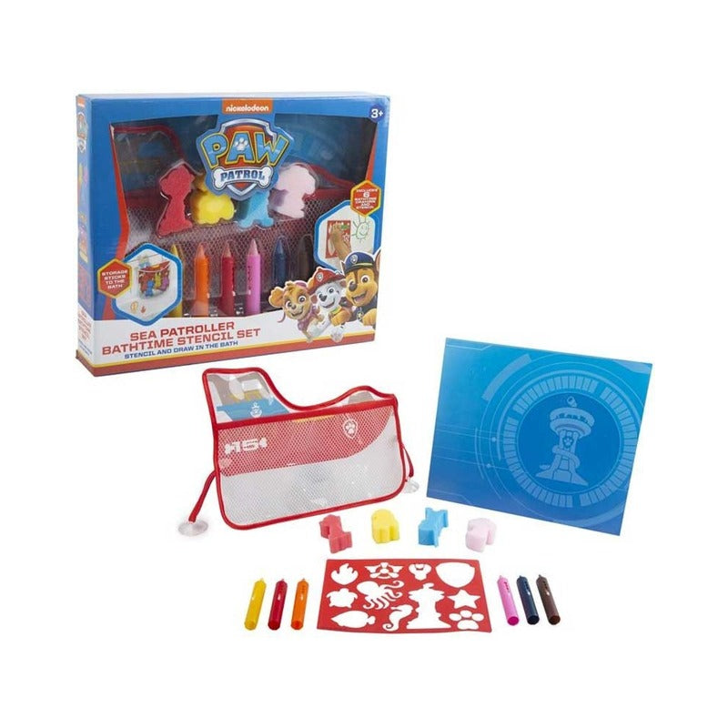 Paw Patrol Bathtime Stencil Set