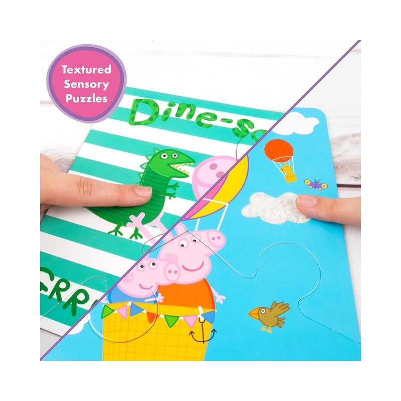 Peppa Pig Wooden Jigsaw Puzzle Set