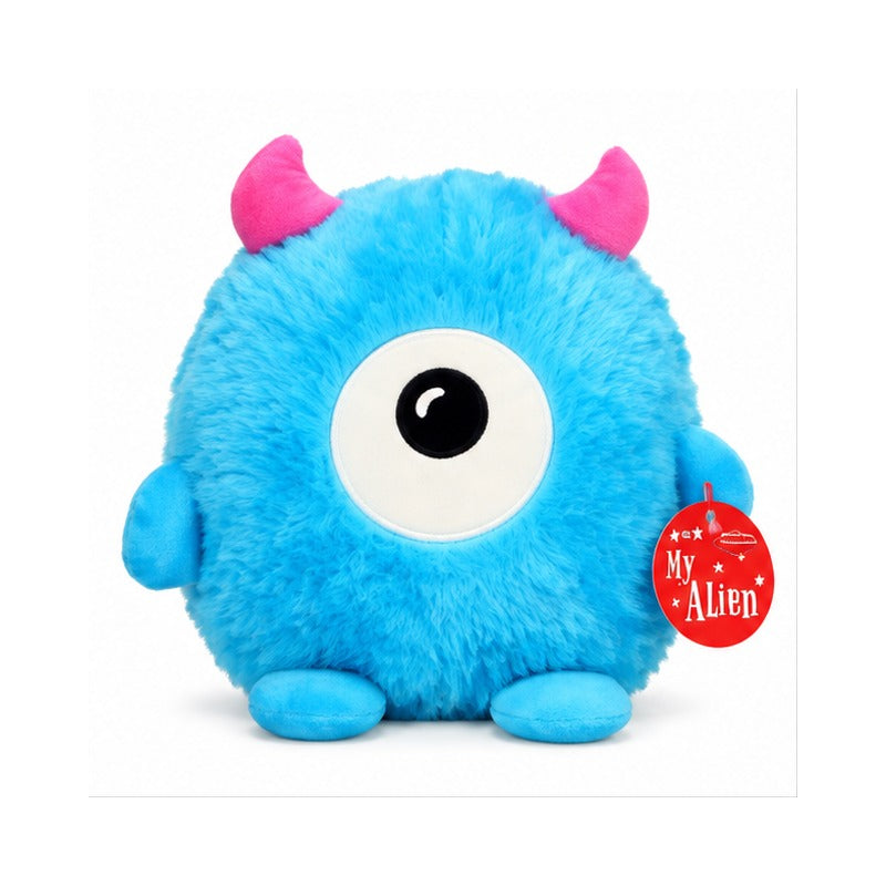Soft Monster Blue Plush Toy 28cm